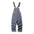 Outdoor Canvas Lumberjack Working Bib Top Pants Railway Stripe One-piece