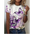 Women’s 3D Butterfly Print T-Shirt