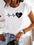 Women’s 90s Style Graphic T-Shirt – Cute Short Sleeve Summer Tee