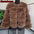 Fluffy Faux Fox Fur Jacket