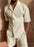 Men’s Corduroy Short Sleeve Shirt & Shorts