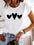 Women’s 90s Style Graphic T-Shirt – Cute Short Sleeve Summer Tee