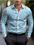 Men’s Casual Striped Suit Shirt