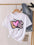 Love Heart Feather Tee