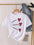 Love Heart Feather Tee