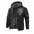 Winter Fleece-lined Men's Casual All-matching Hooded Leather Coat Coat