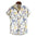 Men's Short-sleeved Casual Holiday Floral Shirt